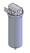 Quantrol Filter Housing QFP1X10-3/4 Only